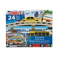 thumbnail image 4 of Melissa & Doug Traffic Jam Jumbo Jigsaw Floor Puzzle (24 pcs, 2 x 3 feet long) - FSC Certified, 4 of 10