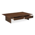 thumbnail image 2 of Moe's Home Collection Everett Solid Wood 2-Drawers Coffee Table in Dark Brown, 2 of 4