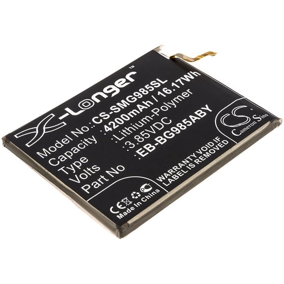 4200mAh EB-BG985ABY Battery for Samsung SGH-N805 SM-G986N SC-52A SM-G986J SM-G985F SM-G986B Galaxy S20 Plus SM-G986DS SM-G985F/D