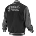 thumbnail image 3 of Unisex-FISLL  Black 2025 All-Star Game Full-Snap Varsity Jacket, 3 of 3