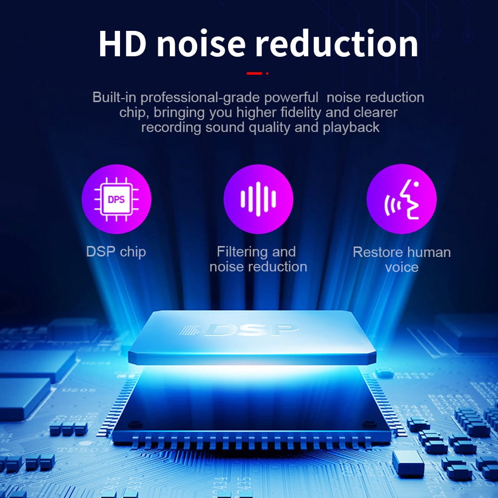 CJBZLCPCOO K2 conference learning recorder mp3ai intelligent professional high definition noise reduction voice recorder