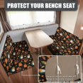 thumbnail image 2 of XYZCANDO Turkey Pumpkin RV Dinette Cushion Covers Thanksgiving Comfortable RV Accessories Universal Couch Cushion Covers Stretchable Slip Covers for Loveseat Stylish Furniture Covers, 2 of 7