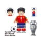 thumbnail image 5 of Juego de 10 Figuras de Bloques de Construcción - Estrellas del Fútbol Mundial, Set de Mini Figuras Coleccionables, Juguetes Educativos de Ensamblaje DIY para Niños y Niñas, 5 of 10