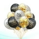 thumbnail image 3 of Juego de 15 globos de látex para Año Nuevo, decoración para fiestas, confeti impreso, adornos decorativos de fondo, suministros para fiestas., 3 of 7