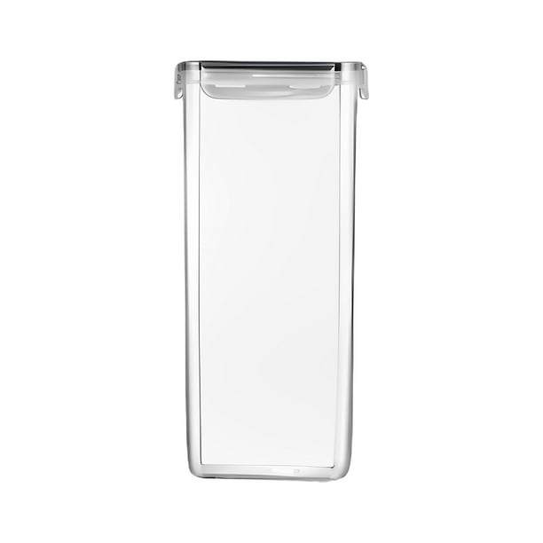 Recipientes herméticos para almacenamiento de alimentos con tapas, botes transparentes, tarros de almacenamiento de cocina para harina, cereales, , 2,8L 2.8L