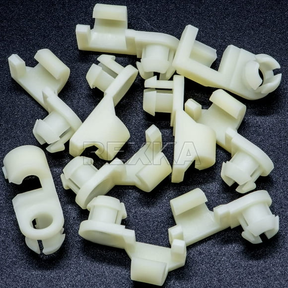 Rexka 10pcs Tailgate Handle Lock Rod Retainer Clip 3/16 Rod 15545178 for GM Chevy GMC Trucks Pickups 1500 2500 3500 Sonoma