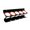 1 pack, variant on Permanent Metal Wall Mount Storage Rack Capacity for 5 Sprinkle Bottles Includes 4 Additional Cavities for Addons Excellent for Professional Use