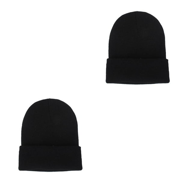 Gorros de punto Sonducket Otoño Skullcap 2piezas Negro