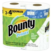 Bounty Select-A-Size Paper Towels, Print, 2 Double Rolls