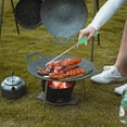 thumbnail image 4 of WEUVEB Fireplace Log Grabber Oven Rack Puller Green for Handling Fire Pits 1 PCS, 4 of 7