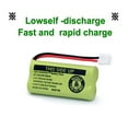 thumbnail image 5 of QBLPOWER 2.4V Rechargeable Battery Compatible with AT&T Vtech Phones BT18433 BT184342 BT28433 BT284342 BT-8300 BATT-6010 BT1011 BT1018 BT1022 BT1031 (Pack of 3), 5 of 6