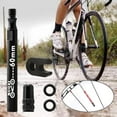 thumbnail image 3 of Extensor de válvula Presta para bicicleta Macarena accesorio para ciclismo 1pc negro 60mm, 3 of 8