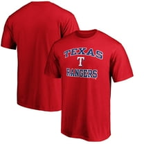 Men's Red Texas Rangers Heart & Soul T-Shirt