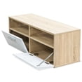thumbnail image 4 of vidaXL TV Stand TV Console Sideboard TV Unit Media Unit 2 Pcs Engineered Wood, 4 of 5