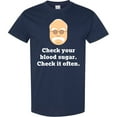 thumbnail image 3 of Inktastic Check Your Blood Sugar Diabetes T-Shirt, 3 of 5