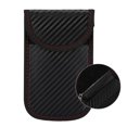 thumbnail image 3 of Carbon Fiber Car Key Shielding Bag Electromagnetic Signal Blocking Case Signal Blocker, 3 of 8