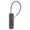 thumbnail image 6 of Miumaeov Cable Lock w/Combination 4 Digit Lock For Bike,Luggage,Fences,Garage Gate Leaden, 6 of 24