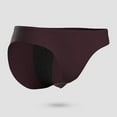 thumbnail image 3 of Bigersell Underwear Women Clearance Ladies Underwear Panties Bikini Panty Style P-1914 Spandex Thong Panties High Waisted Thong Briefs High Waist Women's Bikini Panties Brown XXL, 3 of 8