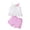 Pink XA1 baby summer clothes, variant on KEXE Baby Girl Clothing Cute Baby Girl Clothes Toddler Girls Clothes Summer Outfits Baby Kids Short Sleeve T-Shirt Tops Shorts Sets