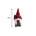 thumbnail image 3 of Fiudx Muñeco Navideño Sin Rostro, Adorable Enano con Ojos Tapados, Suave Felpa, Decoración Festiva de Mesa, Ideal para El Hogar, Sala de Estar, 20 Cm, 3 of 3