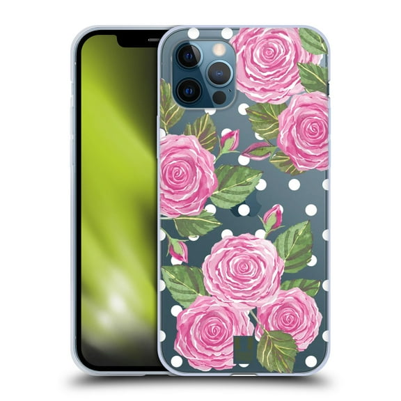 Head Case Designs Watercolour Flowers 2 English Roses Soft Gel Case Compatible with Apple iPhone 12 / iPhone 12 Pro