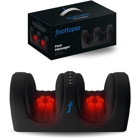 REATHLETE FOOTTOPIA Foot and Calf Massager with Heat | Deep Tissue Massage for Pain Relief and Circulation Boost