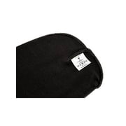 Top Headwear Cuffless Beanie For Men Women, Unisex Short Beanies Skull Cap, Black