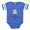 Royal Blue, variant on CafePress - 2 Volleyballfutureblue - Cute Infant Baby Football Bodysuit