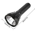 thumbnail image 3 of RKZDSR LED Torch 100000 Lumens High Power Super Bright Powerful Flashlight, USB Rechargeable 5 Modes Military Torch Light Outdoor Searchlight With Rechargeable Battery, 3 of 9