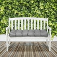 thumbnail image 4 of Patio Bench Cushion, Moon Mist, Stripe, 54”W, 4 of 8