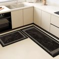thumbnail image 5 of Floral Kitchen Rugs Sets of 3, Non Slip Kitchen Rugs and Mats Washable Farmhouse Kitchen Rugs Floral Kitchen Floor Mat Carpet Runner Rugs for Hallway Laundry Room, 5 of 12