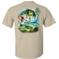 thumbnail image 2 of Fair Game Bucket Mouth Bass T-Shirt-Sand-M, 2 of 5