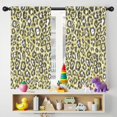thumbnail image 5 of Blackout Kids Curtains,Yellow Leopard Print Pattern Childrens Insulated Curtains Set Of 2,Bedroom Essentials,Toddler Room Decor 42"x54", 5 of 5