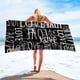 thumbnail image 1 of Microfiber Beach Towel Super Colorful Bath Towel Sandproof Beach Blanket Multi-Purpose Towel For Travel Swimming Pool 30x60 Inch, 1 of 7