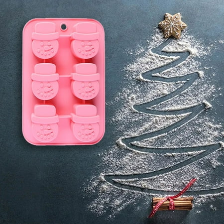 

Zedker Christmas 3D Silicone Molds Non-Stick Candy Cake Chocolate Jelly Baking mold Trays for Party Xmas Gift with Shape of Christmas tree Snowflake Snowman Santa Claus and Gift Fall Saving