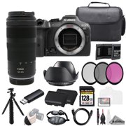 Canon EOS R7 Camera + RF 100-400mm f/5.6-8 IS USM Lens 128GB + Ext Bat+ 3 PC Filter- Kit (International Version)