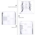 thumbnail image 2 of MasteelfCA 10 Pcs Bouteille en Verre Cylindre Rond Réactif Conteneur Chimique en Verre, 2 of 7