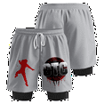 thumbnail image 2 of Roman Reigns shorts wrestler Gym pants loose Pants men/women sport pants, 2 of 8
