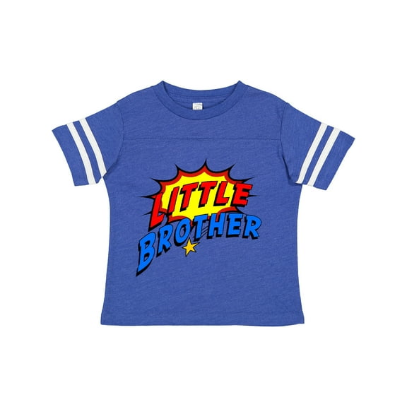 Inktastic Little Brother Superhero Boys Toddler T-Shirt