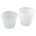 thumbnail image 2 of 5 Pack Orchid Pots with Holes Clear Plastic Orchid Pots Small Medium Large XL, 2 of 10