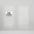 thumbnail image 5 of ADA CENTRAL SIGNS - Please Use Other Door with Right Arrow Sign - ADA Compliant Digitally Printed Text Wall Signs - Safety Evacuation Signs for indoors and outdoors - Black on White, 5 of 7