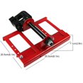 thumbnail image 5 of Guía de corte de madera ajustable para motosierras - Estructura de acero resistente, color rojo, 5 of 5