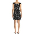 thumbnail image 5 of No Boundaries Juniors' Lace Up Waist Dress, 5 of 5