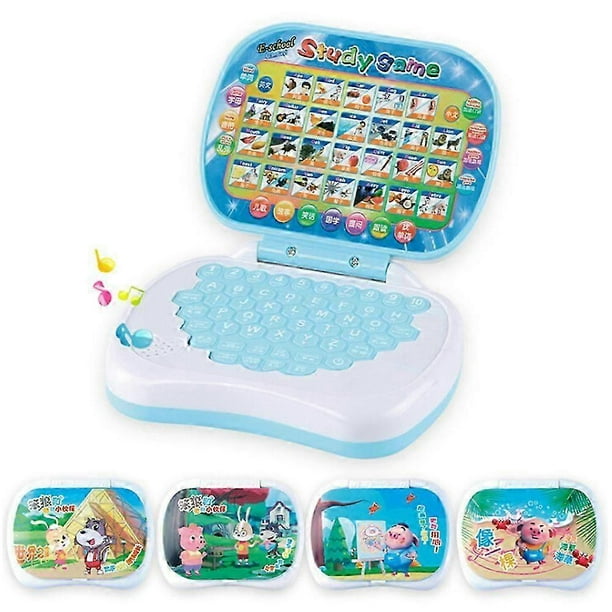 Kids Toddler Laptop English Learning Study Machine Baby Educational Game Toys