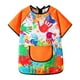thumbnail image 1 of ALTROS DE ARTES DE NIÑOS Niños Art Smock Soft Baby Feeding Bib Multipurpose con bolsillos impermeables para niñas Cocina a mano para niños Naranja, 1 of 8