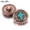3, variant on HOOUN 10pcs/lot Faith Cross Turquoise Stone Snap Button Fit 18mm Snap Jewelry-2