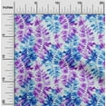 thumbnail image 2 of oneOone Cotton Jersey Purple Fabric Leaves Diy Clothing Quilting Fabric Print Fabric By Yard 58 Inch Wide, 2 of 6