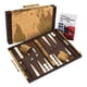 thumbnail image 1 of Set de backgammon Get The Games Out, tamaño de viaje para adultos, 1 of 8