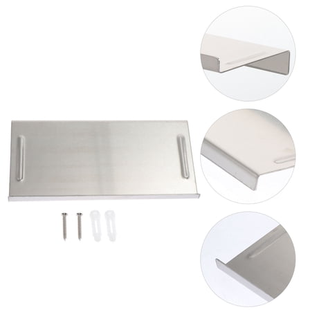 Soimiss 1 Set of Stainless Steel Toilet Paper Holder Stand Bathroom Storage for Homeowners