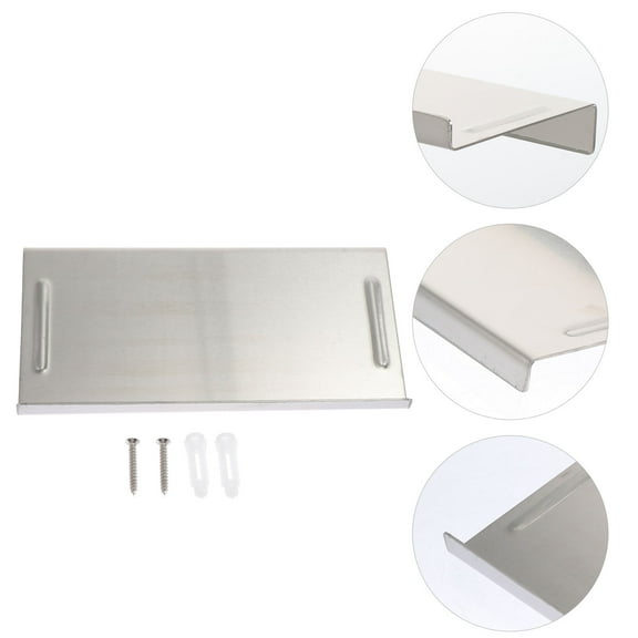 Soimiss 1 Set of Stainless Steel Toilet Paper Holder Stand Bathroom Storage for Homeowners